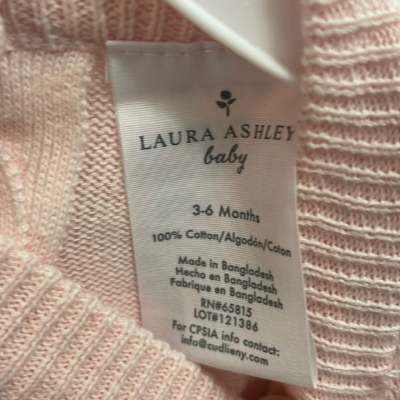 NWT Girl’s Laura Ashley 2 Piece Set - 3-6 Months - Picture 2 of 6